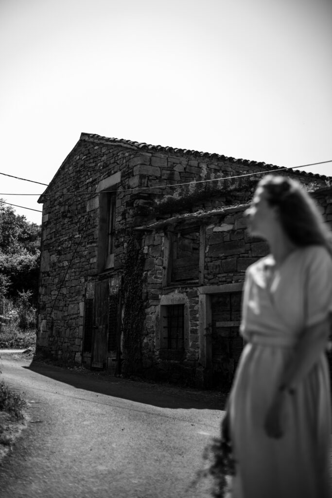 Woman in a village Marina Cosic Selfportraits
